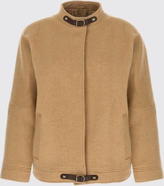 Max Mara Cappotto Fascia in cashmere e lana Max Mara