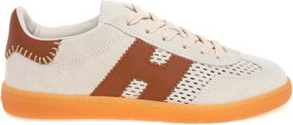 Hogan Cool H647 - female - Hogan - Sneakers - Beige - 4 1/2 UK - Shoes