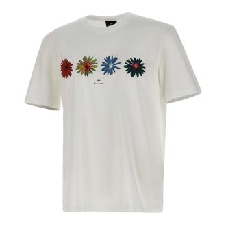 Paul Smith Casual Fit Flowers T-Shirt