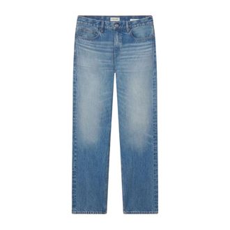 Frame Denim Straight Jeans, male, Blue, Size: W32 Relaxed Jean