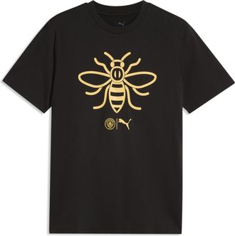 Puma T-shirt Manchester City ftblCulture da uomo, Accessori, Nero, 3XL