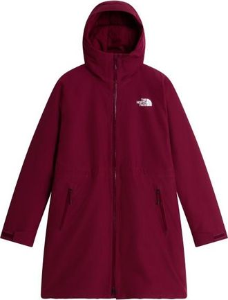 The North Face Hikesteller Insulated Parka Mantel f&uuml;r Damen | rot