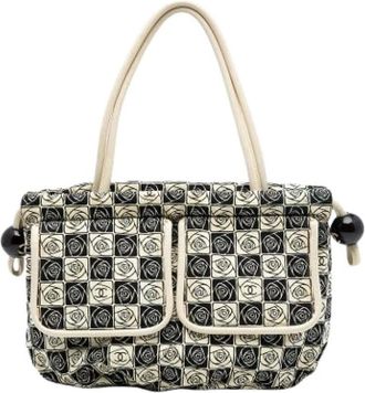 Chanel Pre-owned Handbags, female, Multicolor, Size: ONE SIZE Pre-owned Leather Handbag