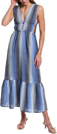 Lemlem Lemlem Lelisa V-Neck Maxi Dress