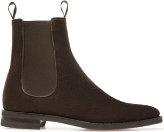 Bally Styles suede ankle boots - men - Calf Suede/Leather/Rubber - 47 - Brown