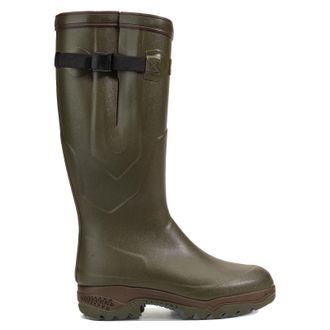 Aigle Parcours 2 ISO Rubber Womens Calf Length Boots - Kaki - Size:UK 5
