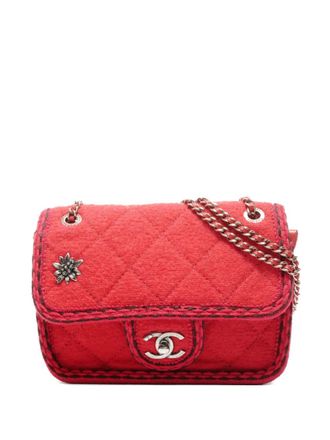 Chanel 2015 Paris-Salzburg quilted flap shoulder bag - Rood