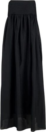 Matteau Maxi Kleedjes - Dames - Maxi kleedjes - Zwart - L - Kleedjes