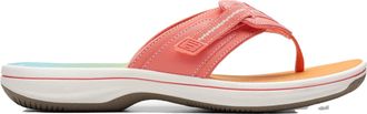 Clarks Womens Brinkley JazzH Flip Flop, Color Coral Ombre, Size: 7.5 UK