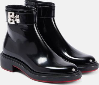 Christian Louboutin Stivaletti Urban Booty Lock in pelle