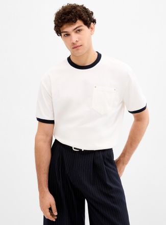 Le 31 Mens Riveted pocket T-shirt Imported from Seoul