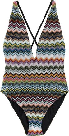 Missoni Ba&ntilde;ador una pieza Missoni Zigzag