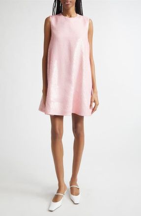 Stella McCartney Sequin A-Line Minidress in Ballet Pink at Nordstrom, Size 6 Us