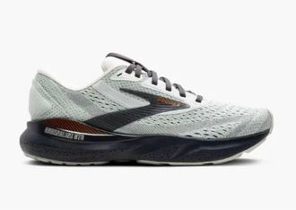 Brooks Womens Adrenaline Gts 24 Running Shoes In Mercury/ebony/copper