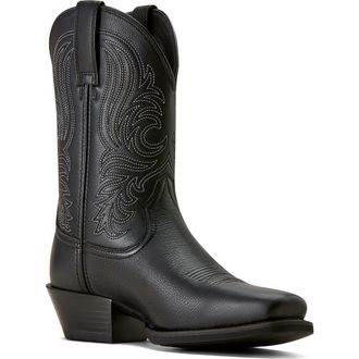 Ariat Sport Lawman Square Toe Cowboy Boot in Black at Nordstrom, Size 11.5