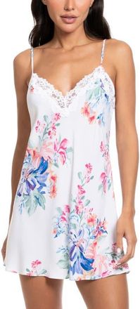 In Bloom by Jonquil Carter Lace Trim Chemise in Ivory at Nordstrom, Size X-Large