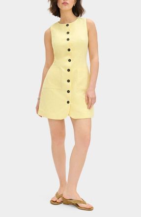 Aligne Leah Sleeveless Sheath in Butter Yellow at Nordstrom, Size 16