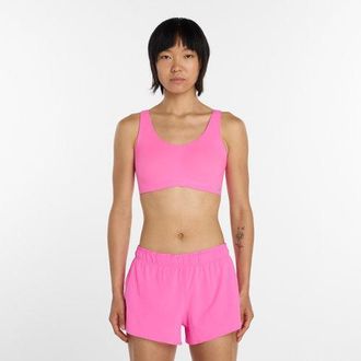 New Balance Donna NB RC Bra in Rosa, Maglia di Poliestere, Taglia S