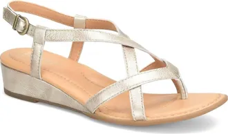 Born Womens Sibyl Sandals In Gold
