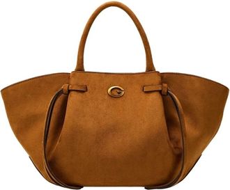 Guess Allegra Girlfriend Satchel - Dames - Handtassen - Bruin - ONE Size - Polyester - Tassen