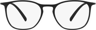 A|X Armani Exchange 53MM SQUARE in Matte Black/demo Lens at Nordstrom