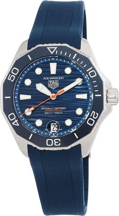 Tag Heuer Pre-owned Tag Heuer Aquaracer Automatic Blue Dial Mens Watch WBP5111.FT6259