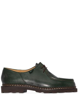 Paraboot Stringate Michael Lisse - Verde