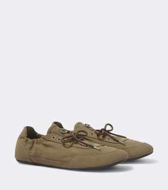 Prada Collapse canvas sneakers