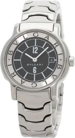 Bulgari Pre-owned Watches, female, Black, Size: ONE SIZE Pre-owned Glass watches