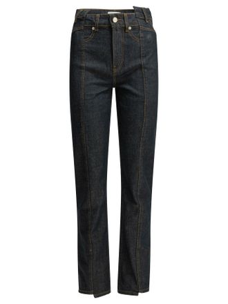 Ganni Jeans Ganni Fold a gamba dritta