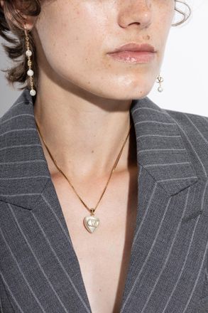 Valentino Garavani Necklace With Pendant, Womens, Gold