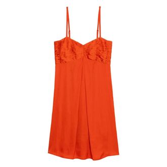 Zadig&Voltaire Short Dresses, female, Orange, Size: XS Tange Dress