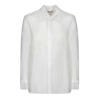 Blanca Vita Curly 1824 Diamante - female - Blanca Vita - Shirts - White - L - Blouses & Shirts