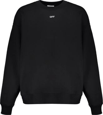 Off-white Sweatshirts & Hoodies - Heren - Sweatshirts - Zwart - L - Hoodies & sweatvesten