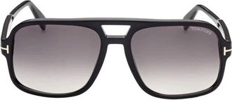 Tom Ford Sunglasses Ft0884 01 B Falconer 02 Black/Smoky Gray Unisex