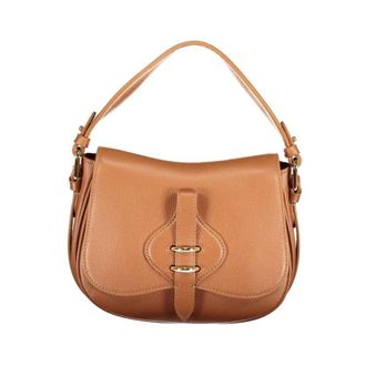 Coccinelle Leren schoudertas - Dames - Tassen - Bruin - Maat: ONE Size Leer