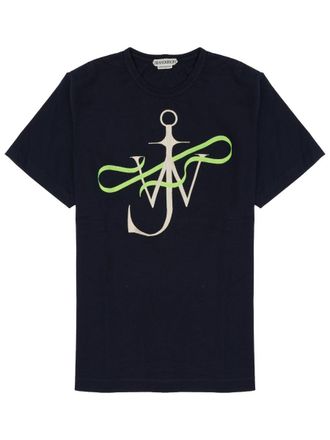 J.W.Anderson Short-Sleeve Bold Logo Cotton T-Shirt