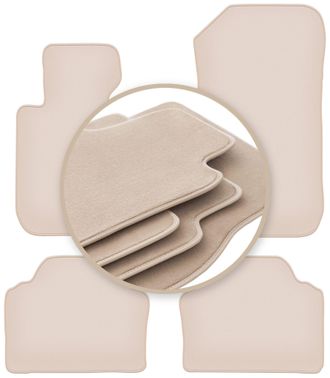 OEM Alfombrillas Premium Beige Para: Bmw 3 E91 Xdrive Familiar, Touring 2004-2011