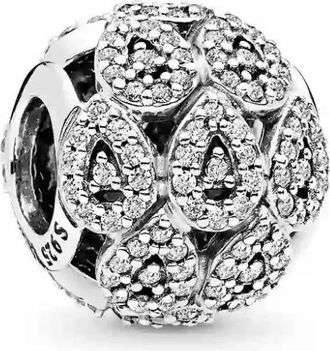 Pandora Funkelnde Formen Charm - Dames - Accessoires - Grijs - Maat: ONE Size