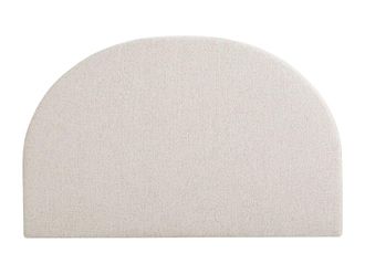 VENTE-UNIQUE.COM Cabecero tela beige 140x190 cm, 140x200 cm