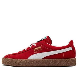 Puma Unisex Muenster Og Sneakers Red/Brown 384218-02