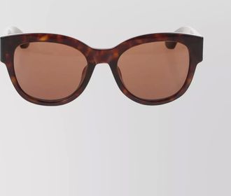Alexander McQueen sunglasses rectangular tortoiseshell frame