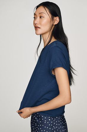 Maeve Caitlin Cotton Boxy Tee