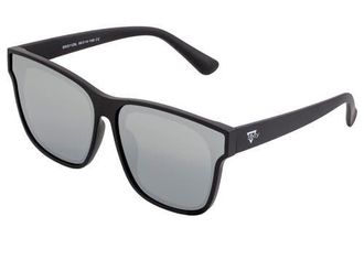 Sixty One Sunglasses Delos Polarized Sunglasses in Black/silver at Nordstrom