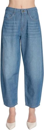 Kaos Loose Fit Jeans, female, Blue, W30, Balloon Jeans Art. Rp6Mg004