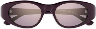 Chloé Occhiali da sole ovali - Viola