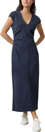 Lilla P Slim Fit Side Tuck Maxi Dress