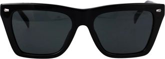 Michael Kors Stijlvolle zonnebril met model 0Mk 2225U - Heren - Zonnebrillen - Zwart - 56 MM - Accessoires