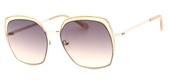 Guess GF0410 33F Womens Sunglasses Gold Size 59