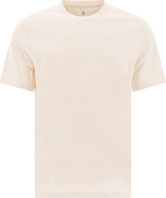 Brunello Cucinelli T-shirt in jersey - Toni neutri